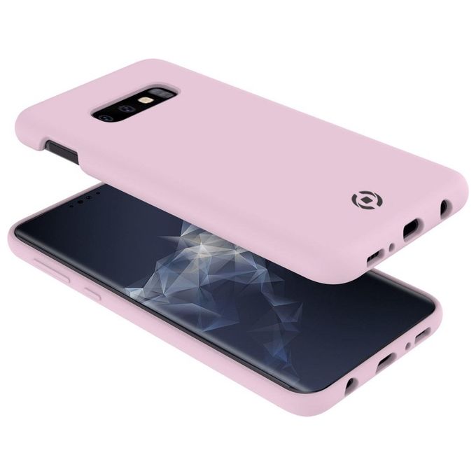 Celly Feeling Cover per Samsung Galaxy S10E Rosa