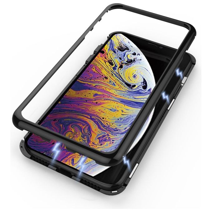Celly Attraction Case per iPhone XS Max Nero