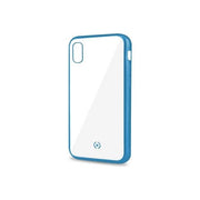Celly Laser Matt Cover per iPhone XR Azzurro