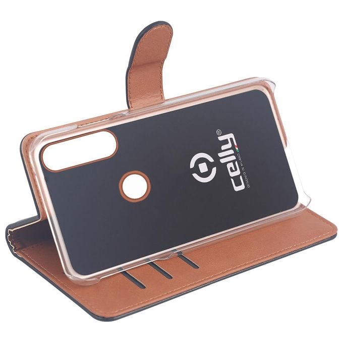 Celly Wally Case per Samsung Galaxy A60 Nero