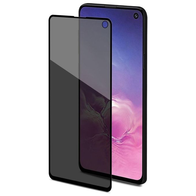 Celly Pellicola Privacy Full Glass per Samsung Galaxy S10E Nero