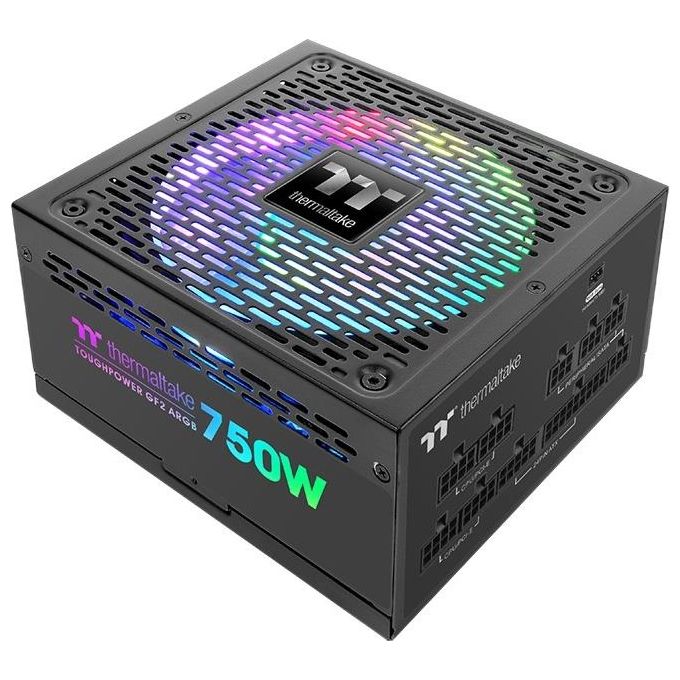 Thermaltake PS-TPD-0750F3FAGE-2 Toughpower GF2 Alimentatore 750W 80 PLUS Gold Modulare ARGB colore Nero
