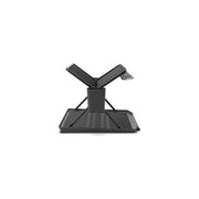 Brabantia 139482 SinkSide Scolapiatti Pieghevole con Vassoio Fino a 17 Piatti 2 Cestelli Portaposate Portabicchieri 4 Calici colore Nero