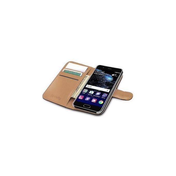 Celly Wally Case per Huawei P10 Plus Nero