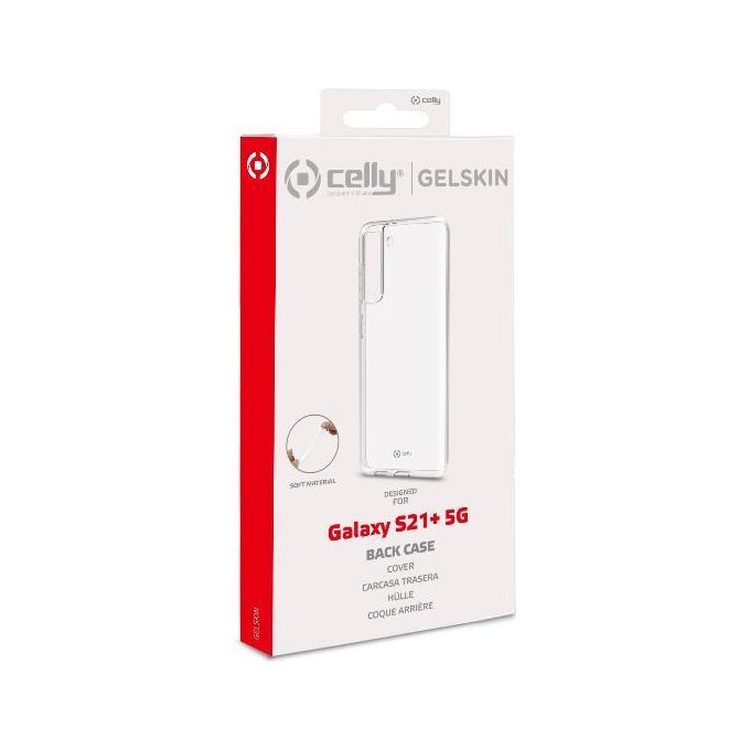 Celly Tpu Cover per Samsung Galaxy S21+ 5G Trasparente