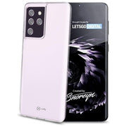 Celly Tpu Cover per Samsung Galaxy S21 Ultra 5G Trasparente