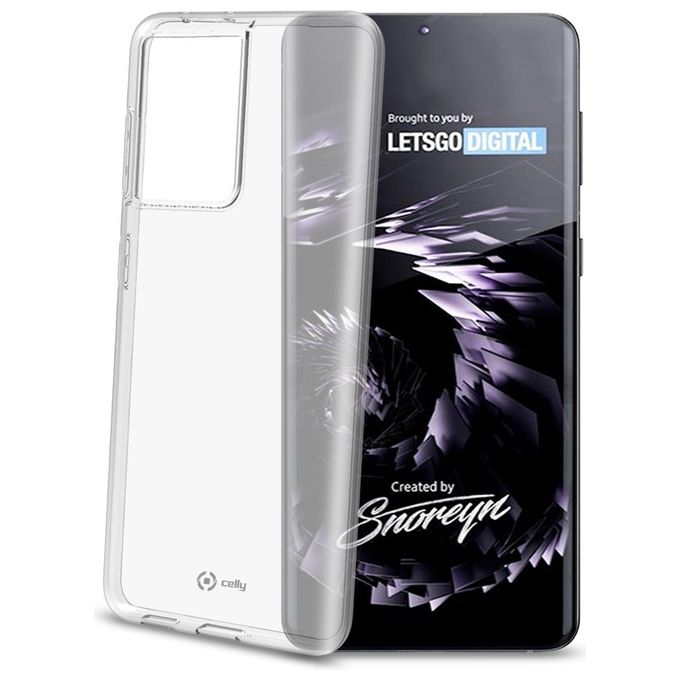 Celly Tpu Cover per Samsung Galaxy S21 Ultra 5G Trasparente