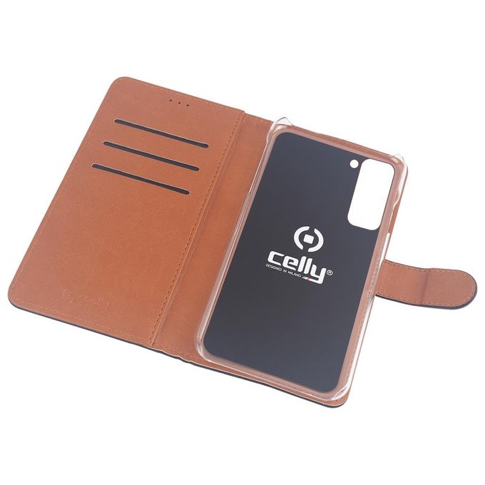 Celly Wally Case per Samsung Galaxy S21+ 5g Nero