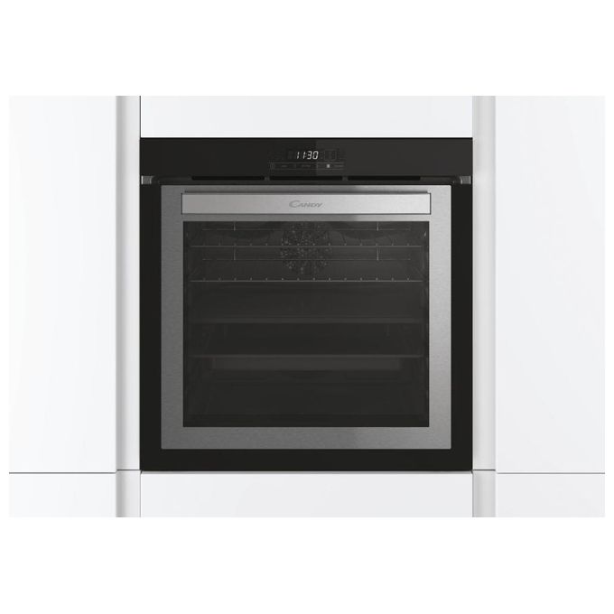 Candy FCDNE808VX Essenza Forno da incasso elettrico 75 L Classe A 8 funzioni display touch colore Acciaio inox (59.5x59.5x56.8 cm)