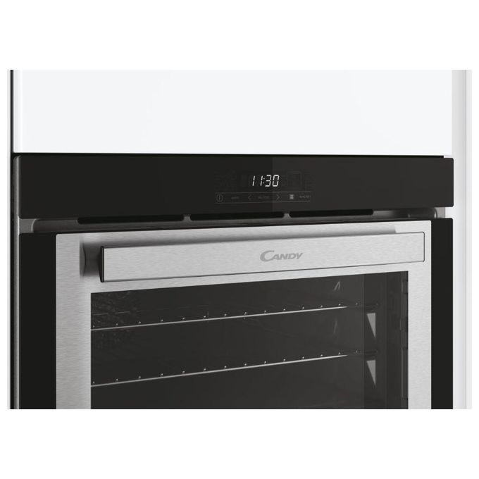Candy FCDNE808VX Essenza Forno da incasso elettrico 75 L Classe A 8 funzioni display touch colore Acciaio inox (59.5x59.5x56.8 cm)