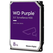 Western Digital WD85PURZ Purple Disco Rigido Interno 8 TB SATA III 5400 rpm Cache 256 MB colore Nero