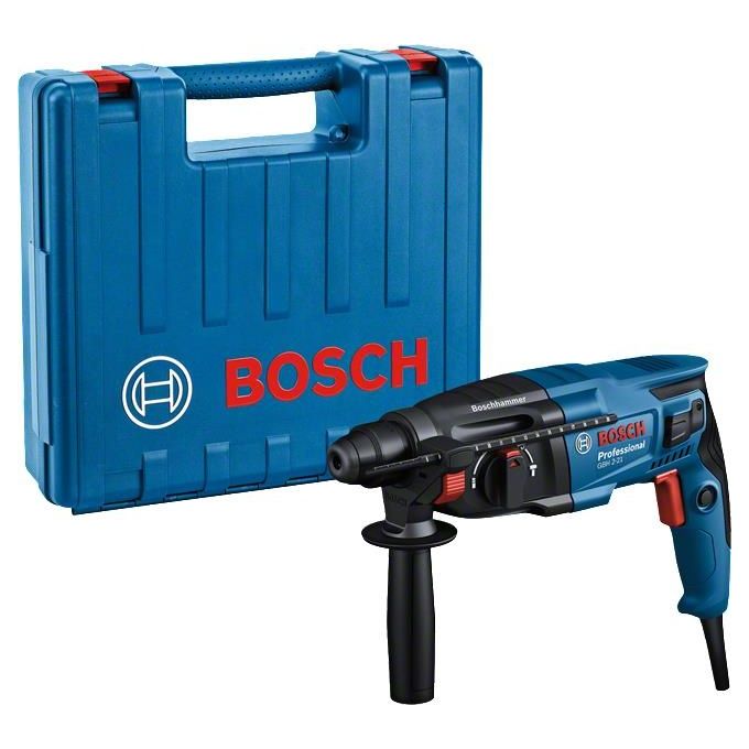 Bosch 6 011 2A6 000 GBH 2-21 Professional Martello Perforatore SDS-plus 720 W 2,0 J 4800 bpm colore Nero Blu Rosso