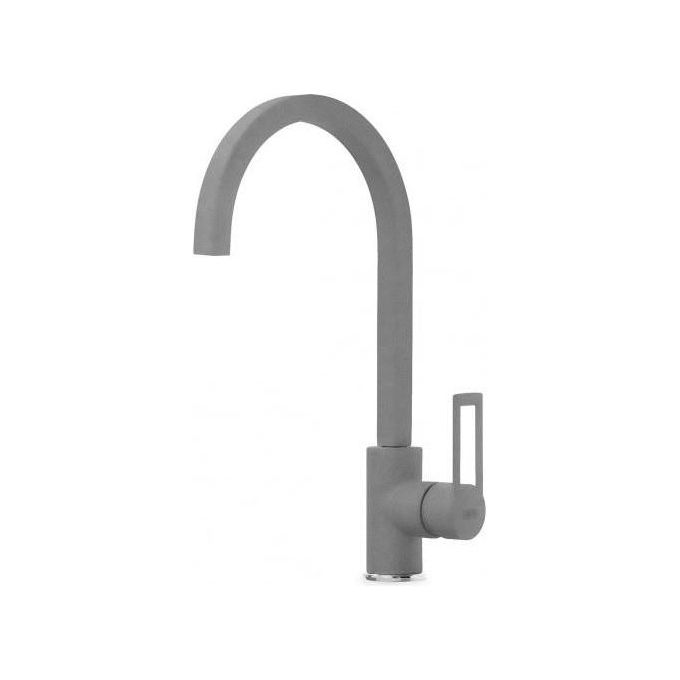 Elleci MGKBRI48 Bridge Miscelatore Mono Splitcomando con canna girevole Modern Grigio Cemento 48