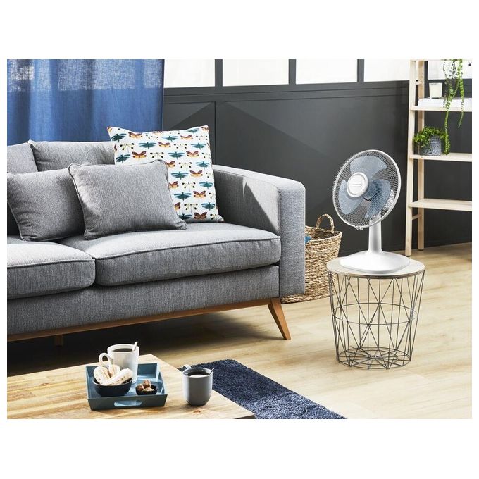 Rowenta VU2330F0 Essential Ventilatore da Tavolo 3 Velocita' 34 m³-min 46 dB Oscillazione 120° colore Bianco