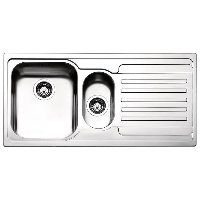 Apell VE1002ILAC Serie Venezia Lavello da Incasso 100x50cm 1 Vasca +1 Gocciolatoio Destro Acciaio Inox Antigraffio