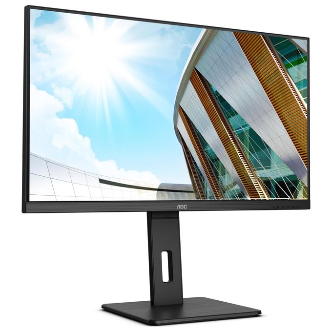 AOC U32P2 Monitor PC 31.5'' 4K Ultra HD VA LED 3840x2160 60 Hz Hub USB 3.2 HDMI 2.0 DisplayPort regolabile colore Nero