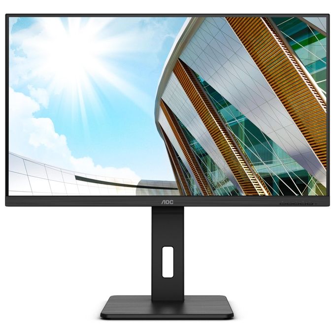 AOC U32P2 Monitor PC 31.5'' 4K Ultra HD VA LED 3840x2160 60 Hz Hub USB 3.2 HDMI 2.0 DisplayPort regolabile colore Nero