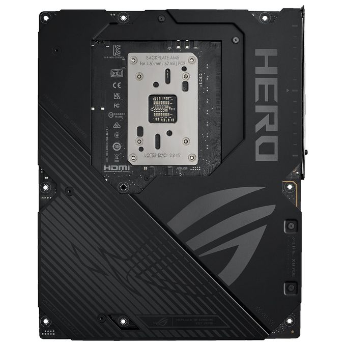 ASUS 90MB1IE0-M0EAY0 ROG CROSSHAIR X870E HERO Scheda Madre ATX Socket AM5 DDR5 192 GB PCIe 5.0 Wi-Fi 7 Bluetooth 5.4 colore Nero