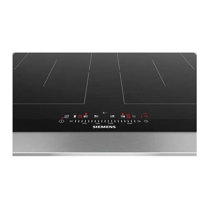 Siemens ED675FQC5E Piano Cottura ad Induzione 4 Zone da 60cm Nero