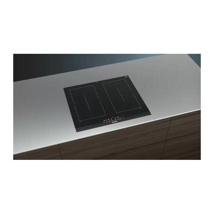 Siemens ED675FQC5E Piano Cottura ad Induzione 4 Zone da 60cm Nero