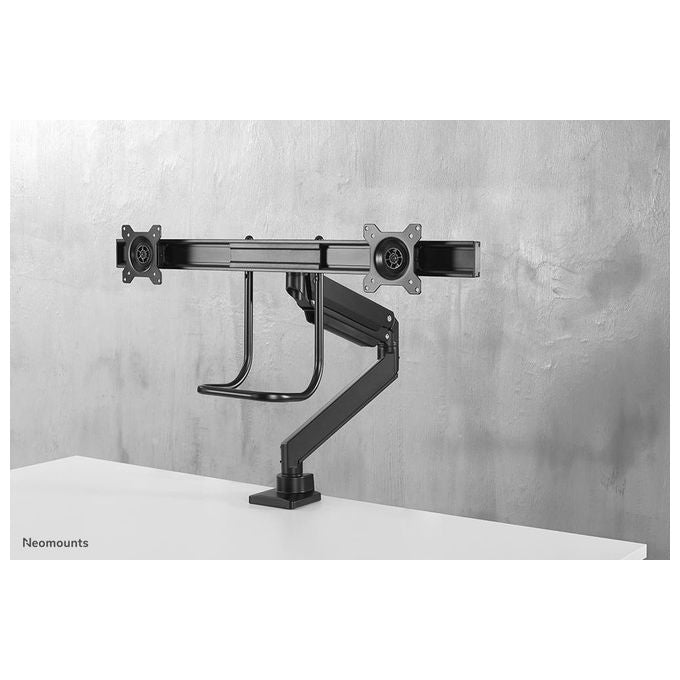 NewStar NeoMounts NM-D775DXBLACK Montaggio a Scrivania per Monitor Dimensione Schermo 10''-32'' Nero