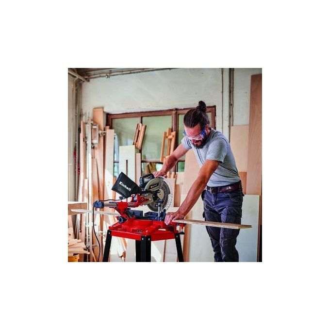 Einhell Troncatrice Radiale Con Banchetto Tc-Sm 2531-2 U Per Fai Da Te E Lavori Di Precisione In Giardino E Officina