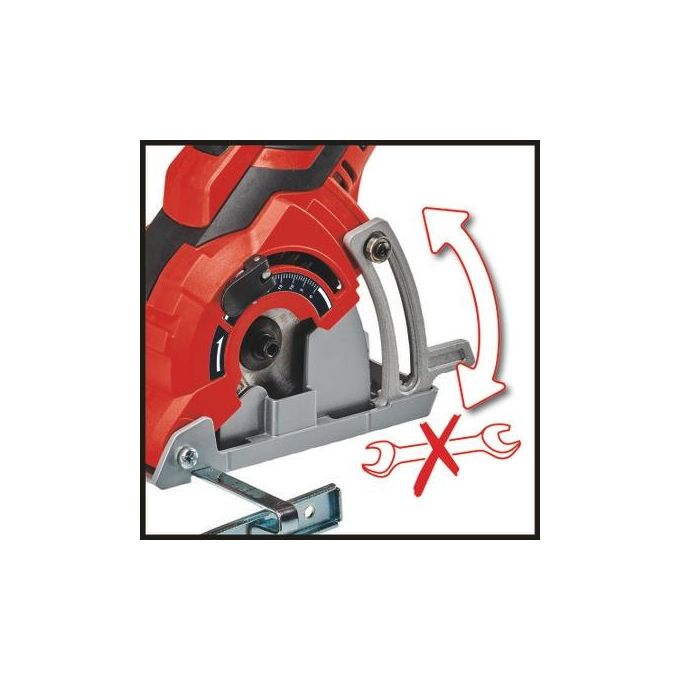 Einhell 4331030 TC-CS 89 Mini Sega Circolare 600W 89 mm profondita' taglio 27 mm 7200 rpm 1.98 Kg
