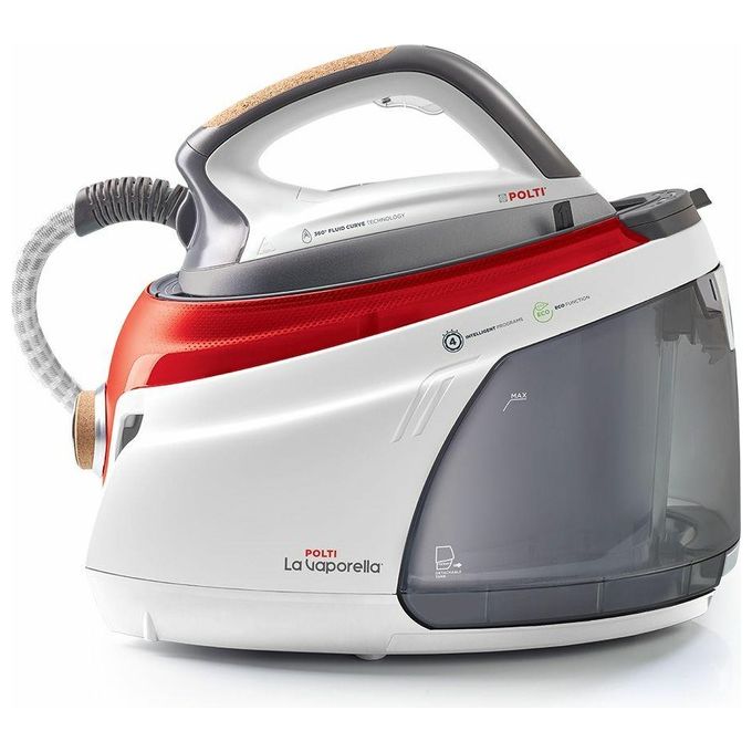 Polti PLEU0262 La Vaporella XM84C Ferro da Stiro con Caldaia 2350 W 7,5 bar 1,5 L 4 Programmi Funzione Eco colore Bianco Rosso