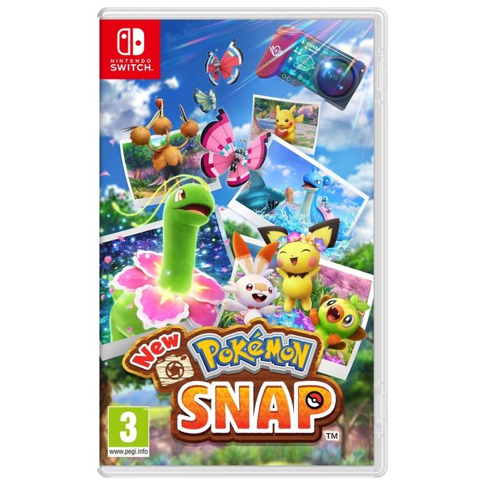 Nintendo 10004516 Pokemon New Pokemon Snap Gioco per Nintendo Switch Supporto Fisico Lingue ITA e Multilingue colore Nero