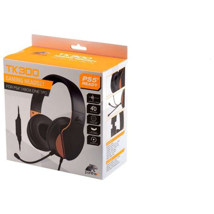 Panthek Cuffie Gaming Headset PlayStation 5 PlayStation 4 Xbox e Nintendo Switch