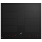 Beko HII68811NT IndyFlex Piano cottura a induzione 60 cm 8 zone Touch 7400 W Wi-Fi colore Nero