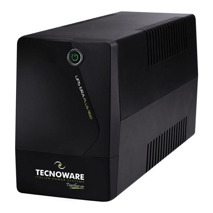 Tecnoware FGCERAPL952SCH Era Plus 950 Gruppo di Continuita' UPS Line Interactive 950 kVA 665 W AVR 2 Uscite Schuko colore Nero