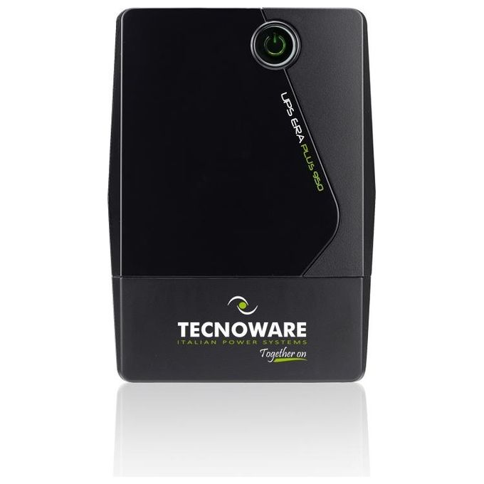 Tecnoware FGCERAPL952SCH Era Plus 950 Gruppo di Continuita' UPS Line Interactive 950 kVA 665 W AVR 2 Uscite Schuko colore Nero