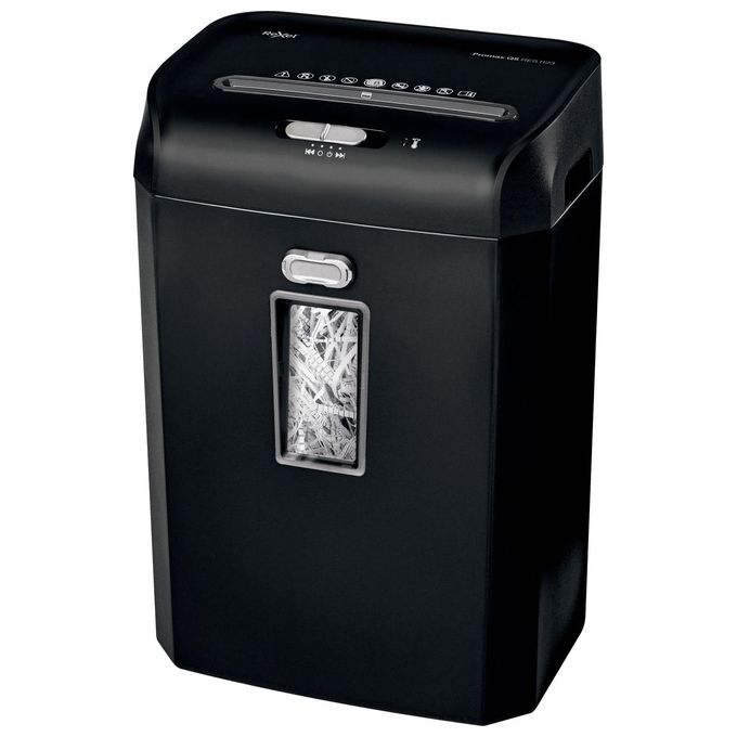 Rexel ProMax QS RES1123 Distruggi Documenti Manuale 12 Fogli Taglio a Strisce Sicurezza P-2 Capacita' 23 Litri