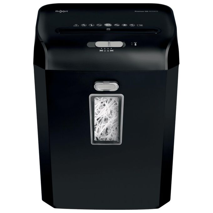 Rexel ProMax QS RES823 Distruggi Documenti Manuale 8 Fogli Taglio a Strisce Sicurezza P-2 Capacita' 23 Litri