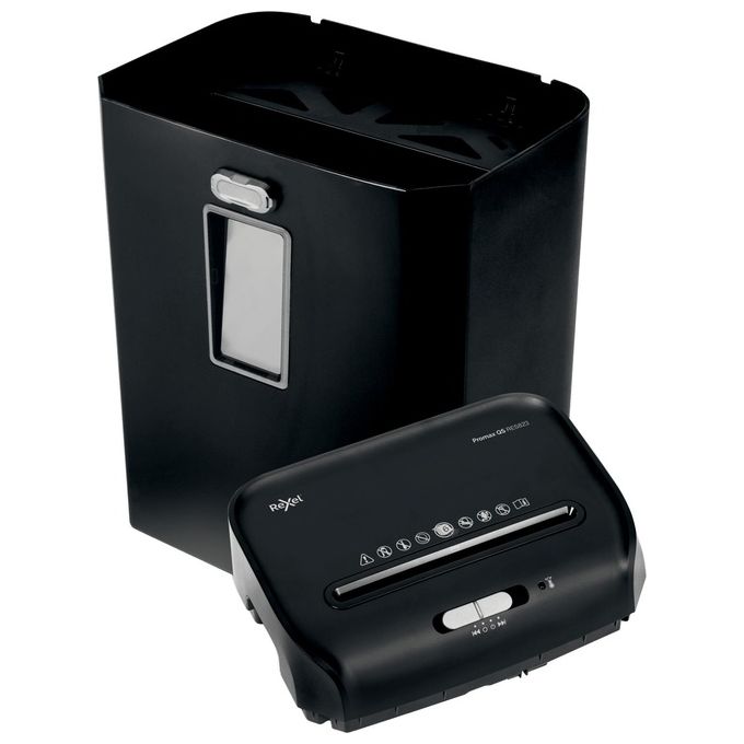 Rexel ProMax QS RES823 Distruggi Documenti Manuale 8 Fogli Taglio a Strisce Sicurezza P-2 Capacita' 23 Litri
