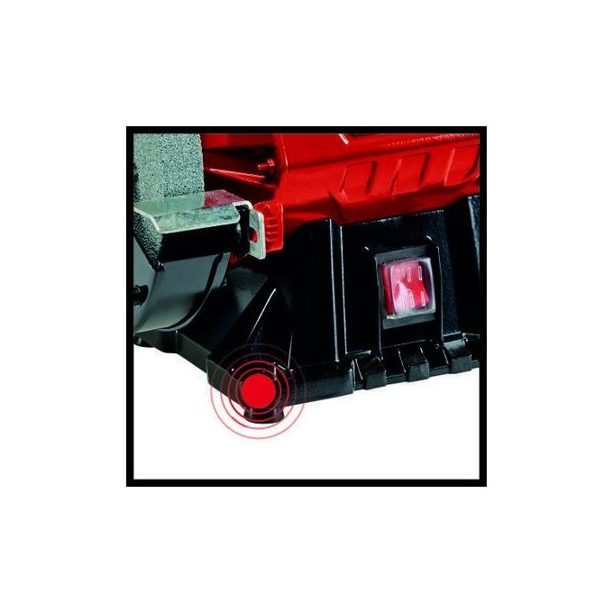 Einhell TC-US 350 Levigatrice Combinata da Banco 350W 2980 rpm Nastro 50x686mm Disco 150mm colore Nero Rosso