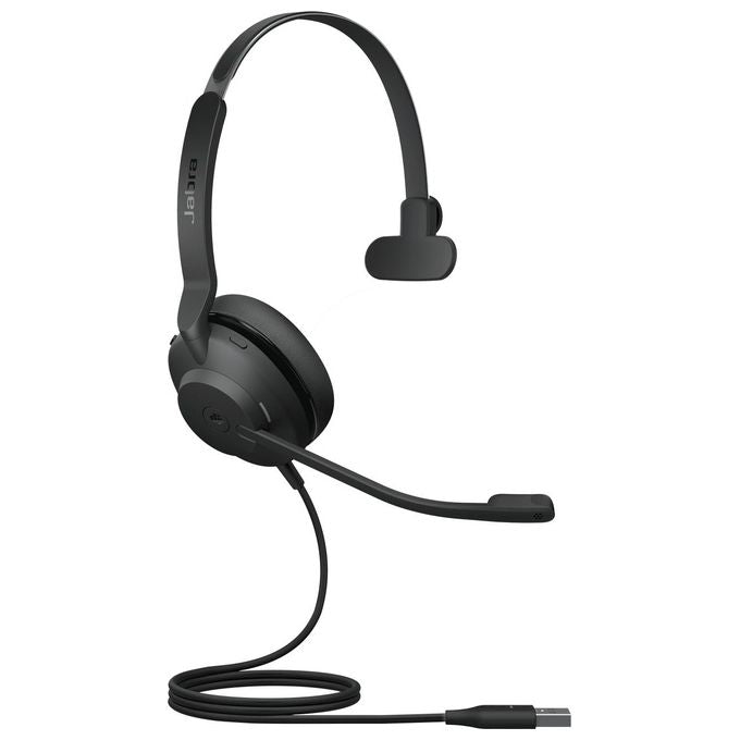Jabra 23189-899-979 Evolve2 30 SE Auricolare Cablato Monofonico USB-A Certificato Microsoft Teams colore Nero