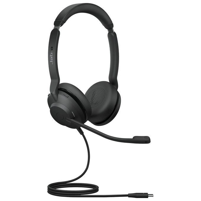 Jabra 23189-989-879 Evolve2 30 SE Auricolare Cablato a Padiglione USB Tipo-C UC Stereo DSP Voce HD colore Nero