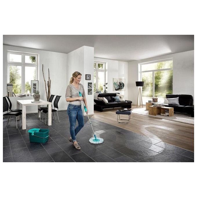 Leifheit Testa di Ricambio Clean Twist Disc Mop Ergo Microduo