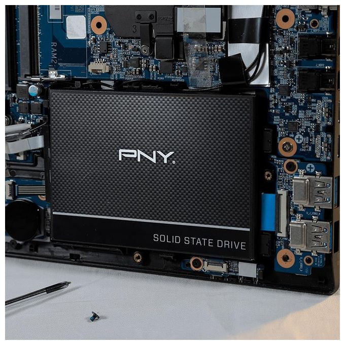 PNY SSD7CS900-2TB-RB CS900 SSD 2.5'' SATA III 2000 GB Lettura 550 MB-s Scrittura 530 MB-s 3D TLC