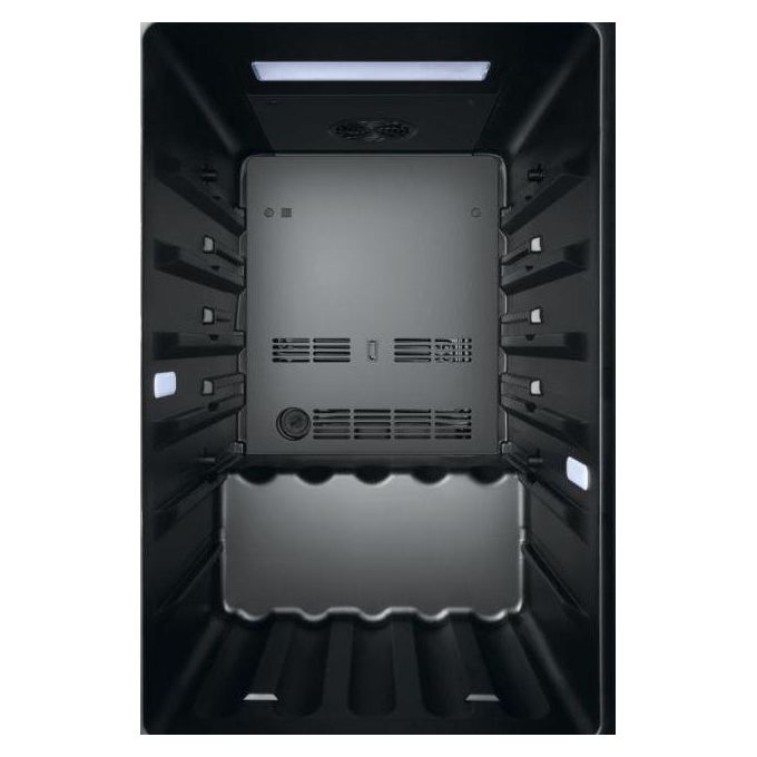 Haier HWS49GA Wine Bank 50 Series 5 Cantinetta Vino 49 Bottiglie Classe F 116 L Vetro Anti-UV LED 3D App hOn colore Nero