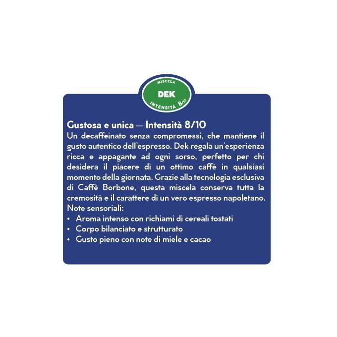 Borbone Capsule Compatibili Nespresso Dek