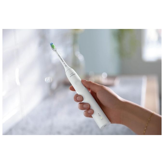 Philips HX3681-33 Sonicare 4100 Spazzolino elettrico sonico 2 modalita' Timer autonomia 336 h colore Bianco