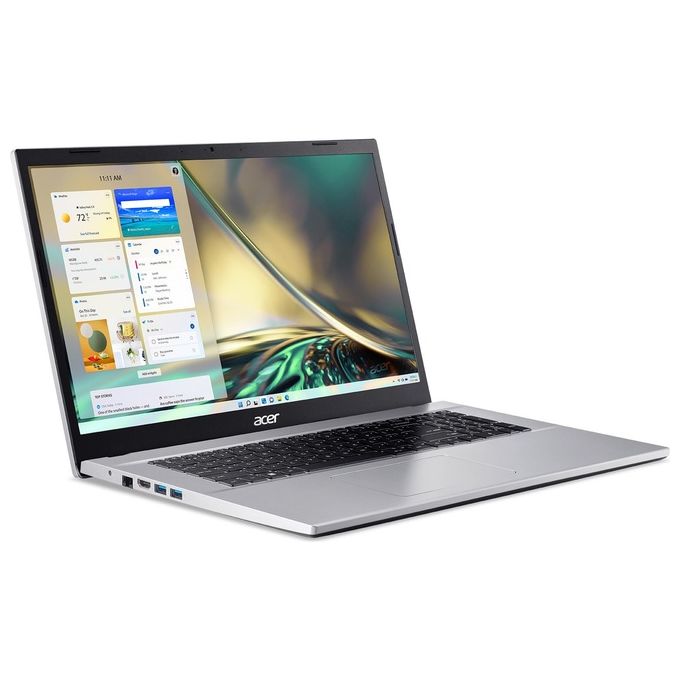 Acer A317-54-7778 Aspire 3 Notebook Intel Core i7-1255U 17.3'' HD+ 8GB DDR4 512GB SSD Wi-Fi 6 Windows 11 Home colore Argento