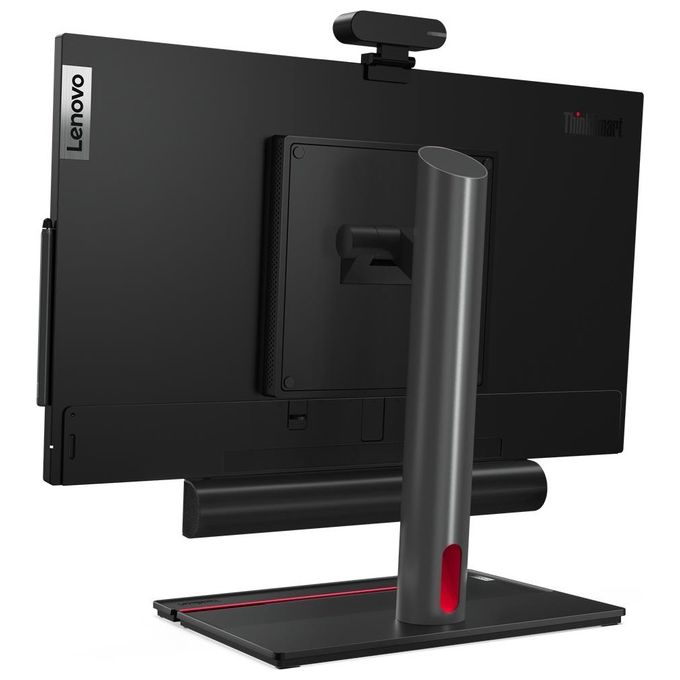 Lenovo 12CN0002IX ThinkSmart View Plus Sistema di videoconferenza personale Display 27'' Full HD Touchscreen Android 10 Fotocamera 4K Wi-Fi 6 RAM 8 GB Storage 128 GB colore Nero