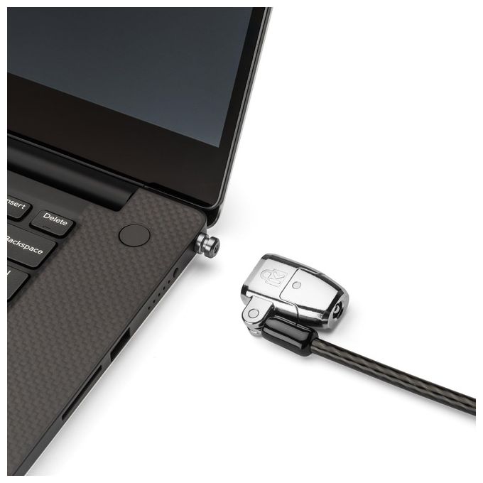Kensington K68102EU Lucchetto universale per laptop con chiave ClickSafe 2.0 3-in-1 Cavo 180 cm Acciaio al carbonio colore Nero