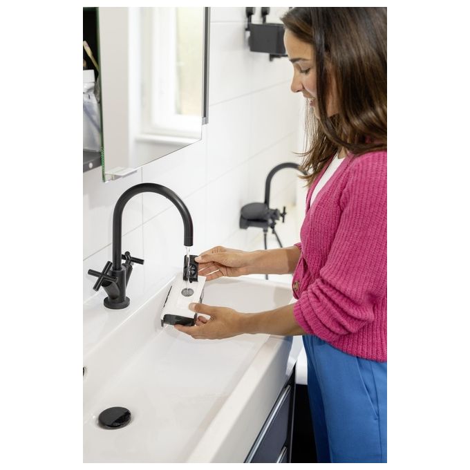 Kärcher 1.513-560.0 SC 1 Upright Scopa a Vapore 1300 W 0,2 L 30 s riscaldamento 30 m² colore Nero Bianco