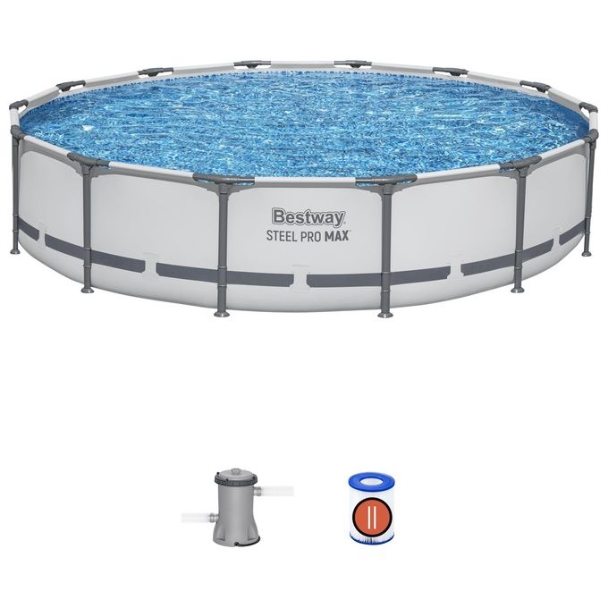 Bestway Piscina Tonda C-Telaio 427H84 -56595