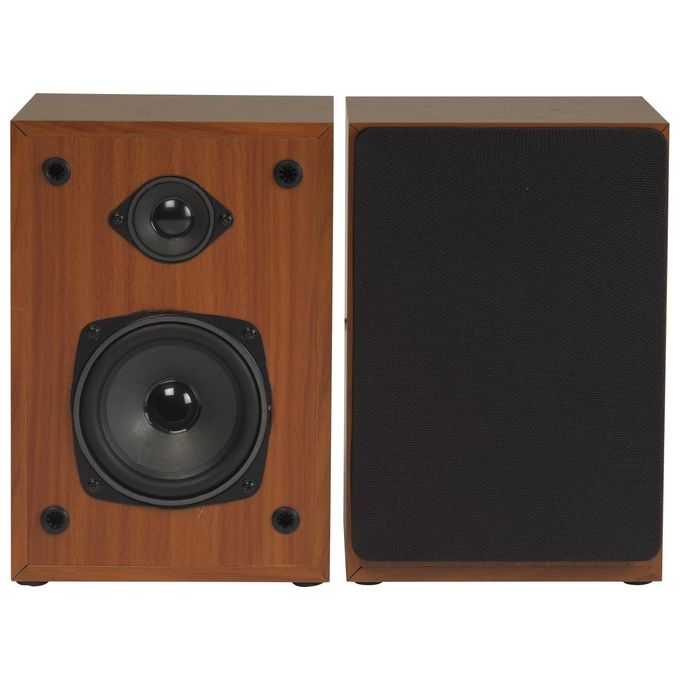 Denver MRD-52LIGHTWOOD Giradischi Stereo Sistema Audio Retro DAB+ FM Bluetooth Lettore CD 2x5W colore Legno Chiaro